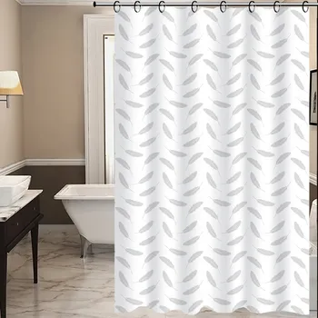 Sprchový závěs Sprchový závěs TORO Premium 178x199cm listy