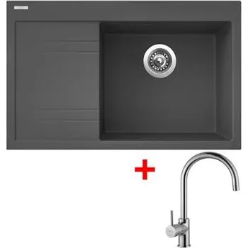 Kuchyňský dřez Sinks RIM 780 P Titanium + Vitalia