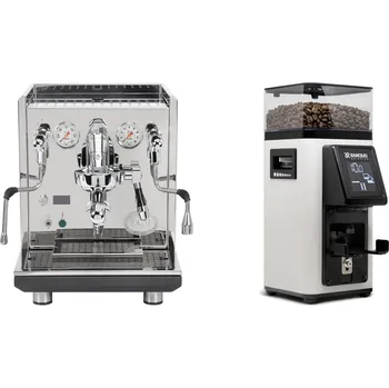 Kávovar ECM Synchronika II + Rancilio STILE, white