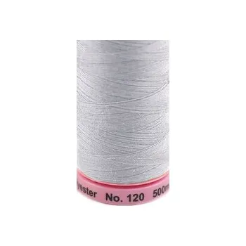 Galanterie Polyesterové nitě návin 500 m Aspo Amann - 5 ks - 0331 stříbrná