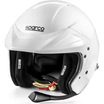 Helma na motorku Sparco Přilba Flux RJ-i Bílá XXL Černá