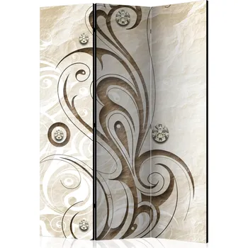 Paraván Paraván - Kamenný motýl Velikost: 135x172 cm, Provedení: Oboustranný