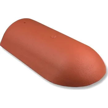 betonová krytina Střešní krytina Nelskamp hřebenáč na nároží / LONGLIFE matt, TOP2000S cihlový, betonový