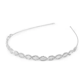 Štrasová čelenka do vlasů - 1 ks - crystal