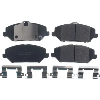 Brzdová destička Sada brzdových destiček, kotoučová brzda DENCKERMANN B111417