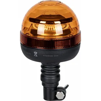 Maják PROFI LED maják na držák 12-24V oranžový magnet ECE R65