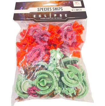 Příslušenství k deskovým hrám Lautapelit.fi Eclipse: Second Dawn for the Galaxy – Species ships, with Wash