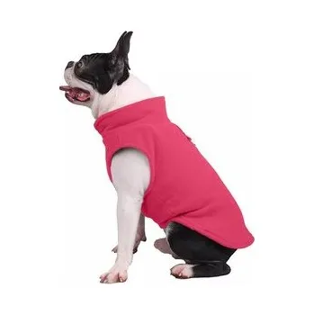 Pánská mikina Fleece mikina pro psa s poutkem - Růžová L