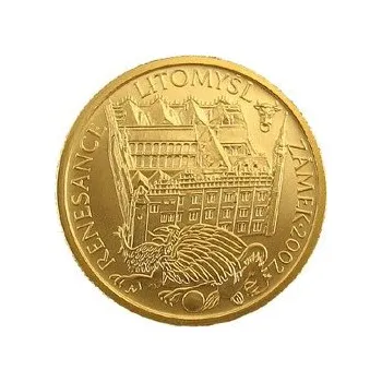 2002 - Zlatá mince Renesance - zámek v Litomyšli, Proof