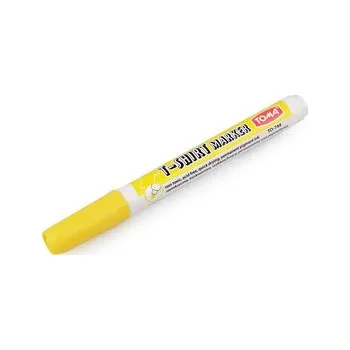 Fixy na textil - 1 ks - 1 žlutá