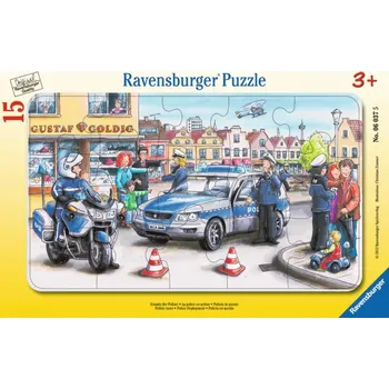 Puzzle Ravensburger puzzle policie pro děti 15 dílků