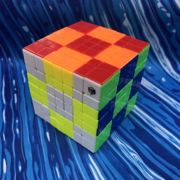 Hlavolam Rubikova kostka HuangLong od YuXin 7x7x7 na speedcubing Barva: Stickerless