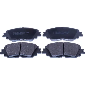 Brzdová destička Sada brzdových destiček, kotoučová brzda DENCKERMANN B111482