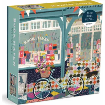 Puzzle Galison Puzzle Kniha Haven 1000 dílků