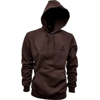 Rybářské oblečení Mikina Gunki Chief Brown Hoody Velikost L