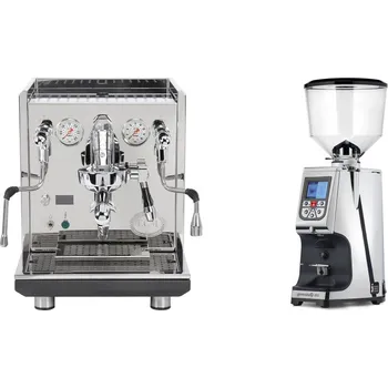 Kávovar ECM Synchronika II + Eureka Atom Specialty 65, chrome
