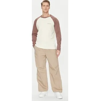 Pánské tričko Jack & Jones S dlouhým rukávem Boston 12272977 Hnědá Relaxed Fit L