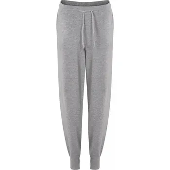 Kašmírové teplákové kalhoty šedé XL / Šedá