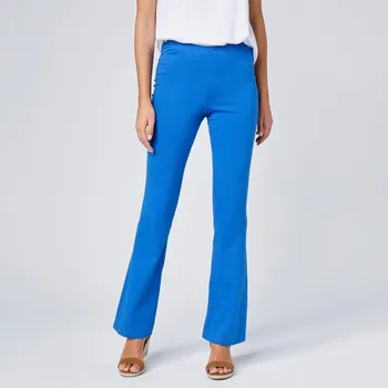 Dámské legíny Bootcut legíny s pružným pasem tmavě modrá 52