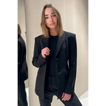 Dámské sako Dámské sako HUGO 50533901 černé Velikost: 46