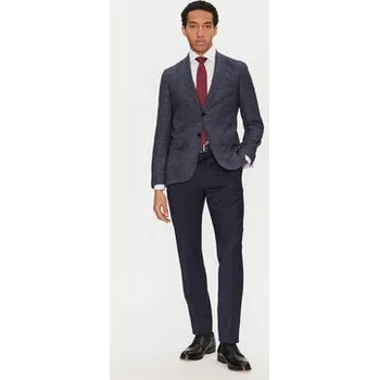 Pánské sako BOSS Sako H-Hutson-251 50539804 Tmavomodrá Regular Fit 54