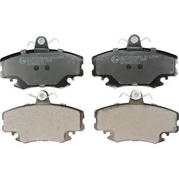 Brzdový systém Sada brzdových destiček, kotoučová brzda DENCKERMANN B110944