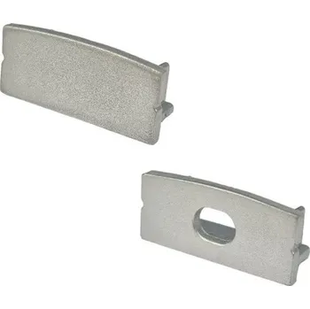 LED lišta Koncovka vestavného profil lištau V16 šedá - Koncovka s otvorem - LED Solution - LP103S-END-HOLE - LP103S-END-HOLE