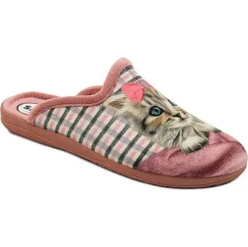 Dámské pantofle AB/29266 SALMON dámská dom. obuv vel. 42