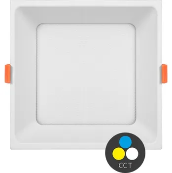 vypínač Ecolite TONY SMD čtverec 12cm,12W,CCT,IP20,1560lm