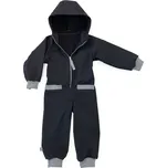 PINKIE softshellová kombinéza Black/Grey vel. 110-116 cm