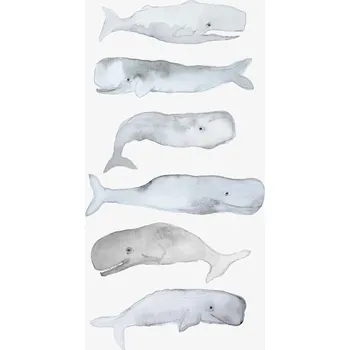 Plakát Plakát, Obraz - Kids Line Whale Art, Gemma Bardot