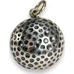 Drakkaria GOLFOVÝ MÍČEK, stříbrný přívěsek, Ag 925