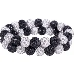 QHP Gumička do vlasů Gloss QHP, white/black