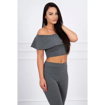 Sada s volánky grafit UNI