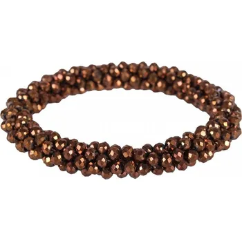 QHP Gumička do vlasů Shine QHP, copper