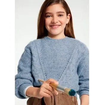 Dívčí svetr dívčí pletený svetr Mayoral 7310-80 velikost 158