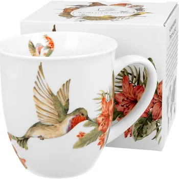 DUO Gifts DG - Porcelánový hrnek Kolibřík v dárkové krabičce - 400 ml