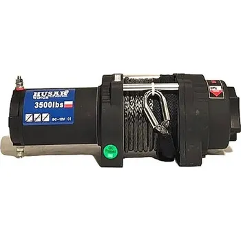 Rybářský naviják Naviják Husarwinch BST S 3500, 12V, syntetické lano