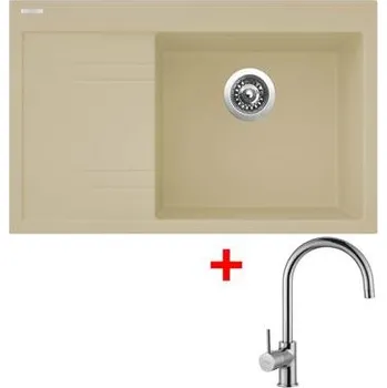 Kuchyňský dřez Sinks RIM 780 P Sahara + Vitalia