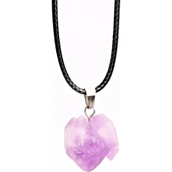 Přívěsek Magieprirody.cz Přívěsek z kamene Ametyst špice - květ + šňůrka #ZM62