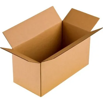 Obalový materiál Kartonová krabice klopová 300x150x150 mm 3VVL B 320g/m2 hnědá - paleta 2720 ks