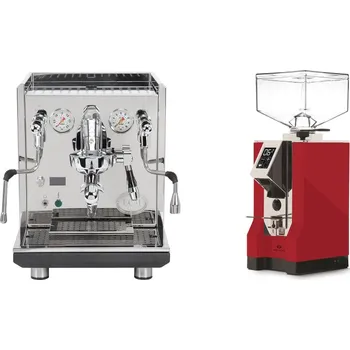 Kávovar ECM Synchronika II + Eureka Mignon Specialita, CR ferrari red