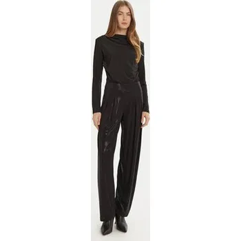 NORMA KAMALI Kalhoty z materiálu ST3247LMC32001 Černá Slim Fit XS