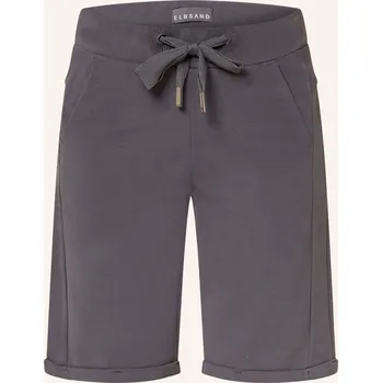 Dámské kraťasy Elbsand Dámské Šortky Z Mikinové Látky Brinjana, tmavě šedá, 34