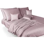 Veba Damaškové povlečení Tencel větvičky starorůžová 200x220 70x90 Doprava ZDARMA.