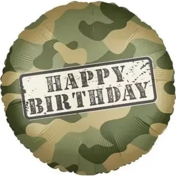 Balónek Procos Balónek fóliový HB kamufláž 46 cm