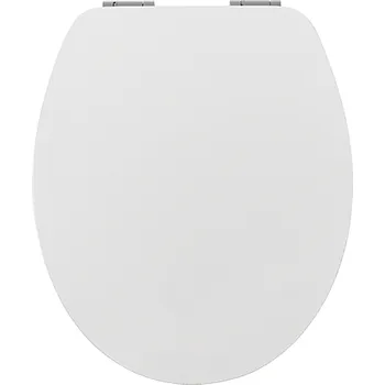 WC sedátko Poseidon WC sedátko Kolorit, softclose, šroubované, MDF, bílá 23084135