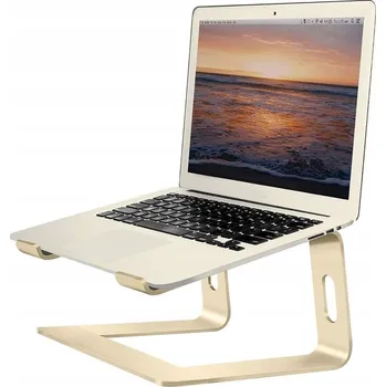 Hliníkový stojan VAZIO pro MacBook AIR PRO Notebook - Zlatý (M5-Z)