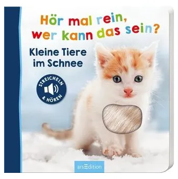 První čtění Hör mal rein, wer kann das sein? - Kleine Tiere im Schnee
