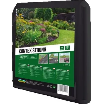 Vyvýšený záhon Nohel Garden Textilie KONTEX STRONG mulčovací černá 0,8 x 10m 80g